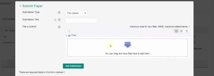 uploading on Turnitin