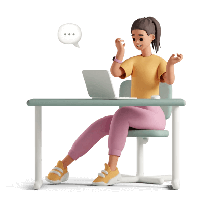 Liz with Essay Support Team